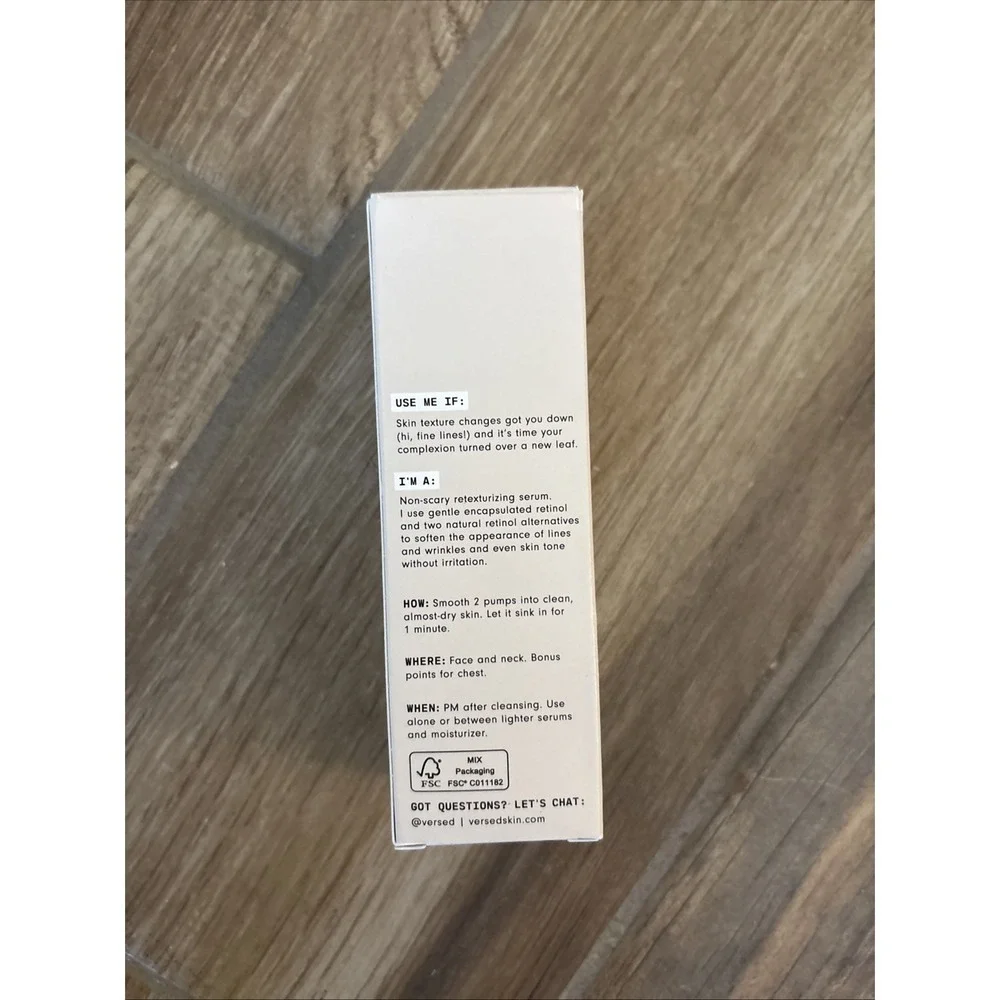 Versed Press Restart Gentle Retinol Serum - 1 fl oz - New